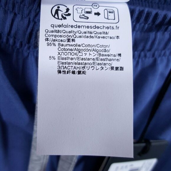 HUGO BOSS Shorts Mens XL Blue Pull On Drawstring Pockets Casual Soft Knit Lounge - Picture 5 of 9